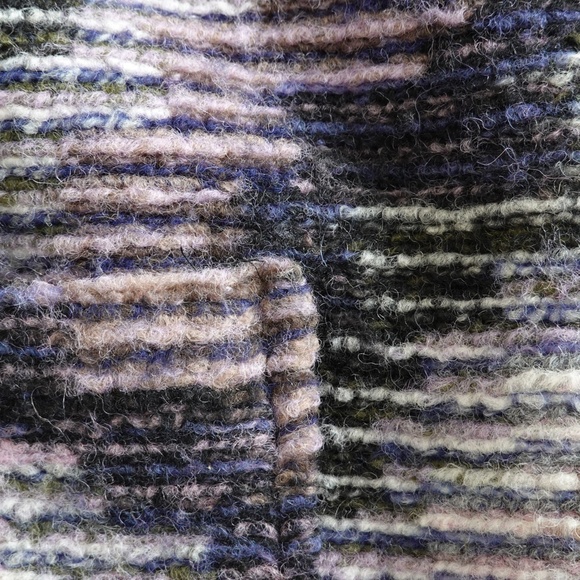 Cocoon Knit Coat Jacket 65% Wool Italy M/L - Picture 12 of 12